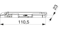 Kippschließteile 12L Eurofalz FT 24 mm 13V
