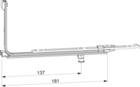 Eckumlenkungen für Bodenschwellen  14 mm Falzluft