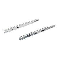 HETTICH Teilauszug Kugelauszug KA 1730-Set - links/rechts - Nutmontage - 17 mm Einbaubreite - 10 kg