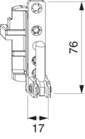 MACO Ecklager DT130 für Fenstertür links/rechts