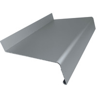 Alu Fensterbank mit Folie - Silber EV1