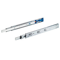 HETTICH Vollauszug Kugelauszug KA 4532-Set - links/rechts - Seitenmontage - 12,7 mm Einbaubreite - Silent System - 35 kg