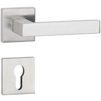 TOPFORM Z.T. Eckrosetten-Garnituren "PITTAS" - Edelstahl matt