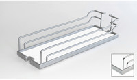 Hettich Arena CLASSIC Rutschstopp Einhängetablare (Dispensa Junior Slim), 150 x 462 x 106