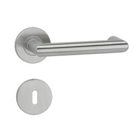 TOPFORM Obj.-Rundrosetten-Garnituren "MERKUR" - Edelstahl - KL4