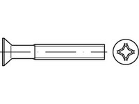 Gewindeschrauben DIN 965 Flako Kreuzschlitz verzinkt