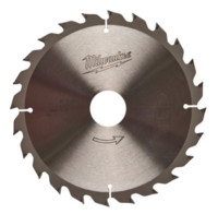 MILWAUKEE HM-Kreissägeblatt Bohrung 20mm; Wechselzahn