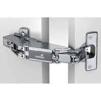 HETTICH Sensys 165°-Weitwinkelscharniere (Sensys 8657) - mit Topf im Intermat Design - Vernickelt