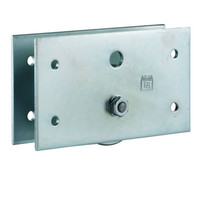 Unterlaufende Rollen verzinkt 100mm