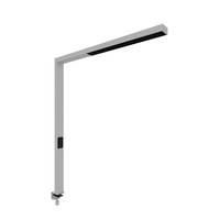TOPFORM LIGHT Clip BF - Intelligente Bürolampe  für höhenverstellbar Tische - für Tischplattenmontage