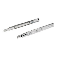 Hettich Überauszug Kugelauszug KA 4932 AM-Set - links/rechts - 12,7 mm Einbaubreite - Aufliegende Montage - 60 kg