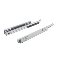 HETTICH Vollauszug Quadro V6-Set - mit Silent System - Aufschiebemontage - links/rechts - EB 23 (KD ≤ 19 mm)