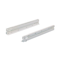 Hettich Vollauszug Rollenführung FR 6142-Set mit Stop Control - links/rechts - 50 kg