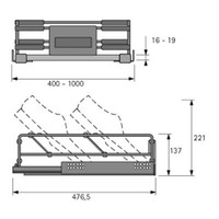 HETTICH Schuhauszug Amari