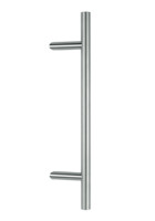 BEHLE Stoßgriffe schräg (45°) - V4A Edelstahl