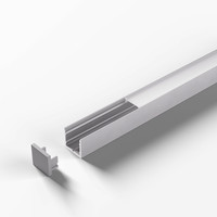 HALEMEIER ChannelLine U Alu opa- schwarz opal - Alu-und Abdeckprofil