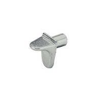 Hettich Bodenträger Universal D, ø 5 mm, Zinkdruckguss vernickelt