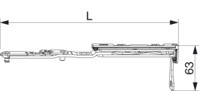 MACO Drehbandarm mit Lager Multi Power Alu FFB links und rechts