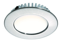 TOPFORM Einbauspot Iris58 - 3er Set Edelstahloptik - 3,4 W - 12 V