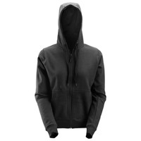 SNICKERS Damen Hoodie mit Reißverschluss 2806 0400 Schwarz