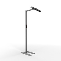 TOPFORM LIGHT - Intelligente Bürolampe für höhenverstellbar Tische - Stehlampe