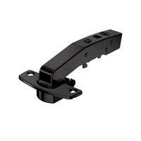 Hettich Sensys 95°-Winkelscharniere W90 (Sensys 8669 W90) - ohne Schließautomatik - Obsidianschwarz