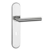 TOPFORM Z.T. Langschild-Drücker-Garnituren "JUPITER" - Edelstahl