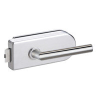 TOPFORM-Glastürbeschlag "LEROS" - ohne Drücker