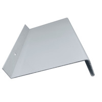 Alu Fensterbank mit Folie - Weiß 9016