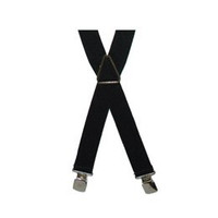 EIKO Hosenträger Clip / Metallrückenteil - Schwarz - 36mm