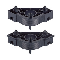 HETTICH Gleiter Planform zum Einschlagen mit 3 Spreizdübeln