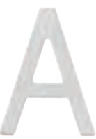 Hausnummer/Buchstabe, Edelstahl matt gebürstet