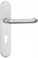 TOPFORM Z.T. Langschild-Drücker-Garnituren "TITANIA" - Edelstahl