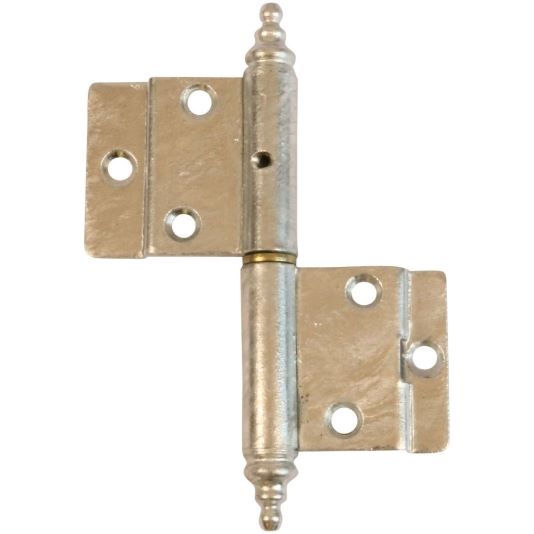 Auf dem Bild ist ein dänisches Fensterband mit Zierkopf in feuerverzinkt zu sehen.