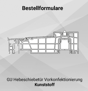 GU Hebeschiebetür Kunststoff